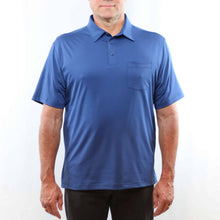 Load image into Gallery viewer, Mens Adaptive Performance Striped Polo