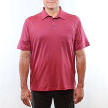 Load image into Gallery viewer, Mens Adaptive Performance Striped Polo