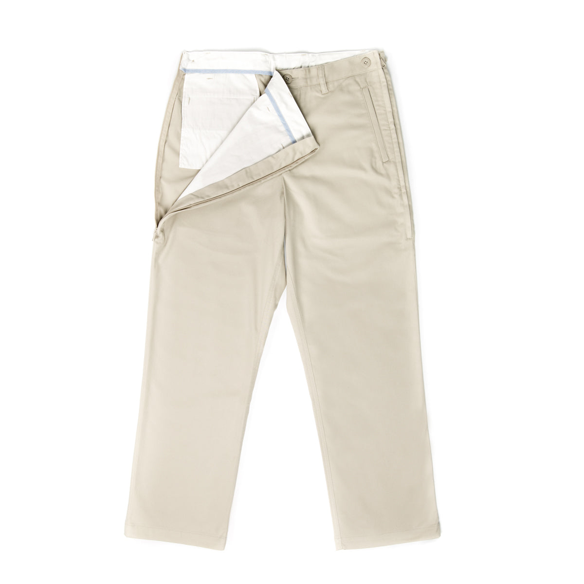Mens Adaptive Undercover Classic Waist-Zip Pants - Authored