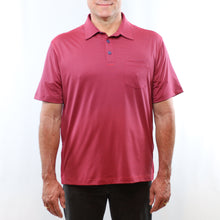 Load image into Gallery viewer, Mens Adaptive Performance Striped Polo
