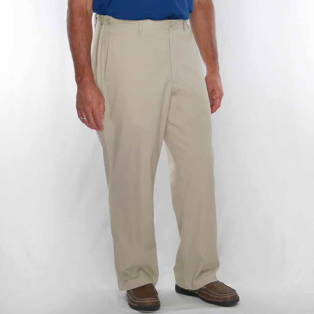 Mens Adaptive Undercover Classic Waist-Zip Pants